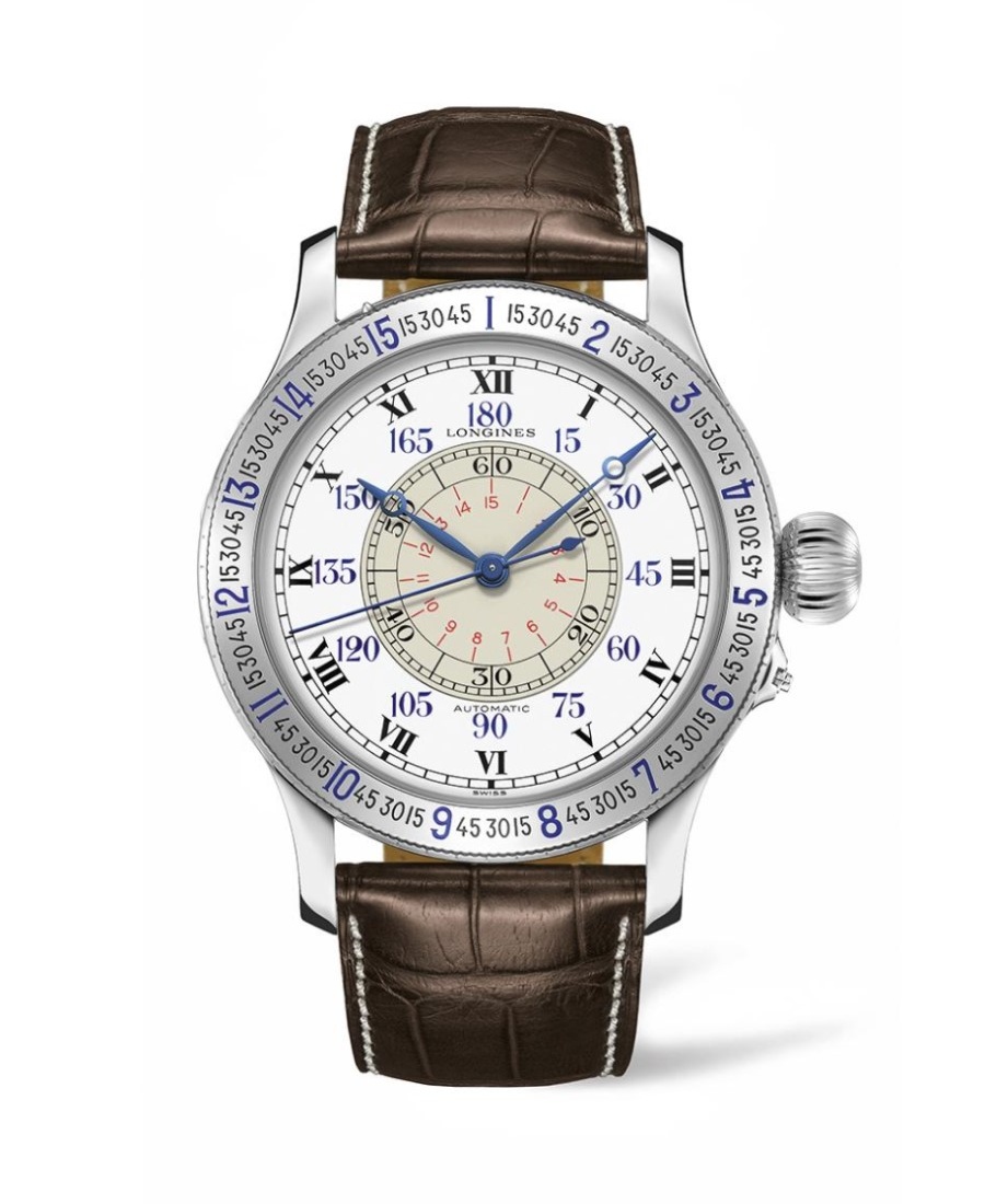 THE LINDBERGH HOUR ANGLE WATCH L2.678.4.11.0 Grupo Chronos